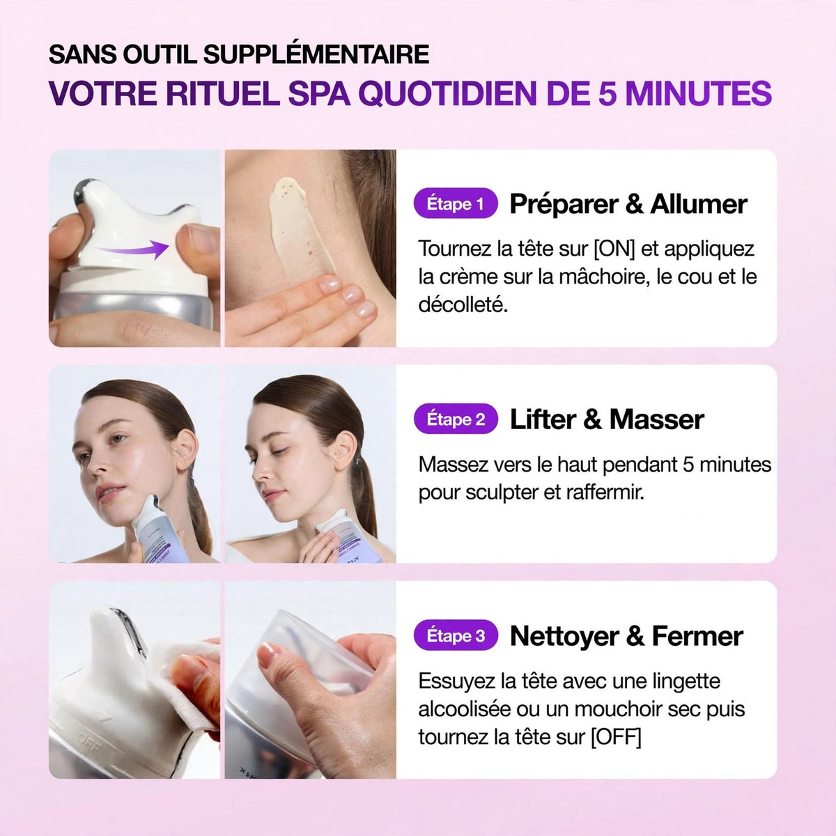 Crème Collagène & Rétinol Gua Sha – Effet Liftant & Peau Éclatante