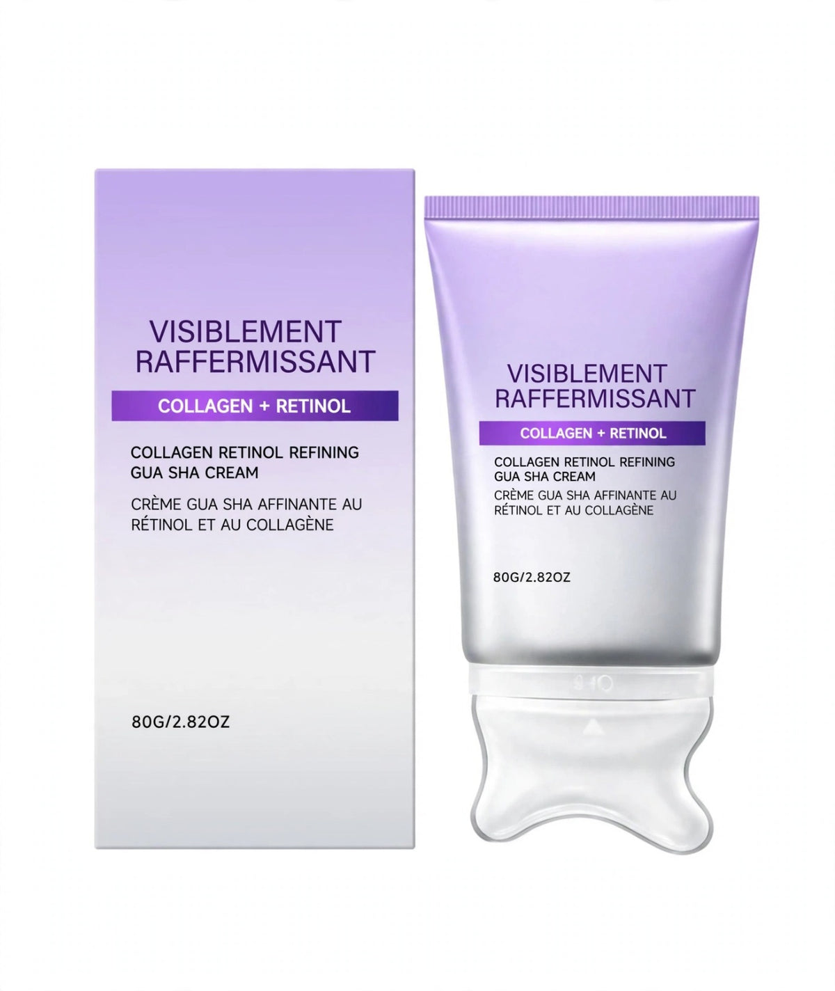 Crème Collagène & Rétinol Gua Sha – Effet Liftant & Peau Éclatante